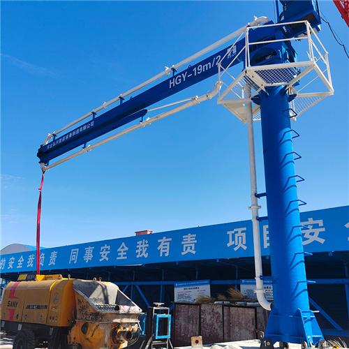 混凝土布料机的类型、性能和构造特点以及安全使用要点！