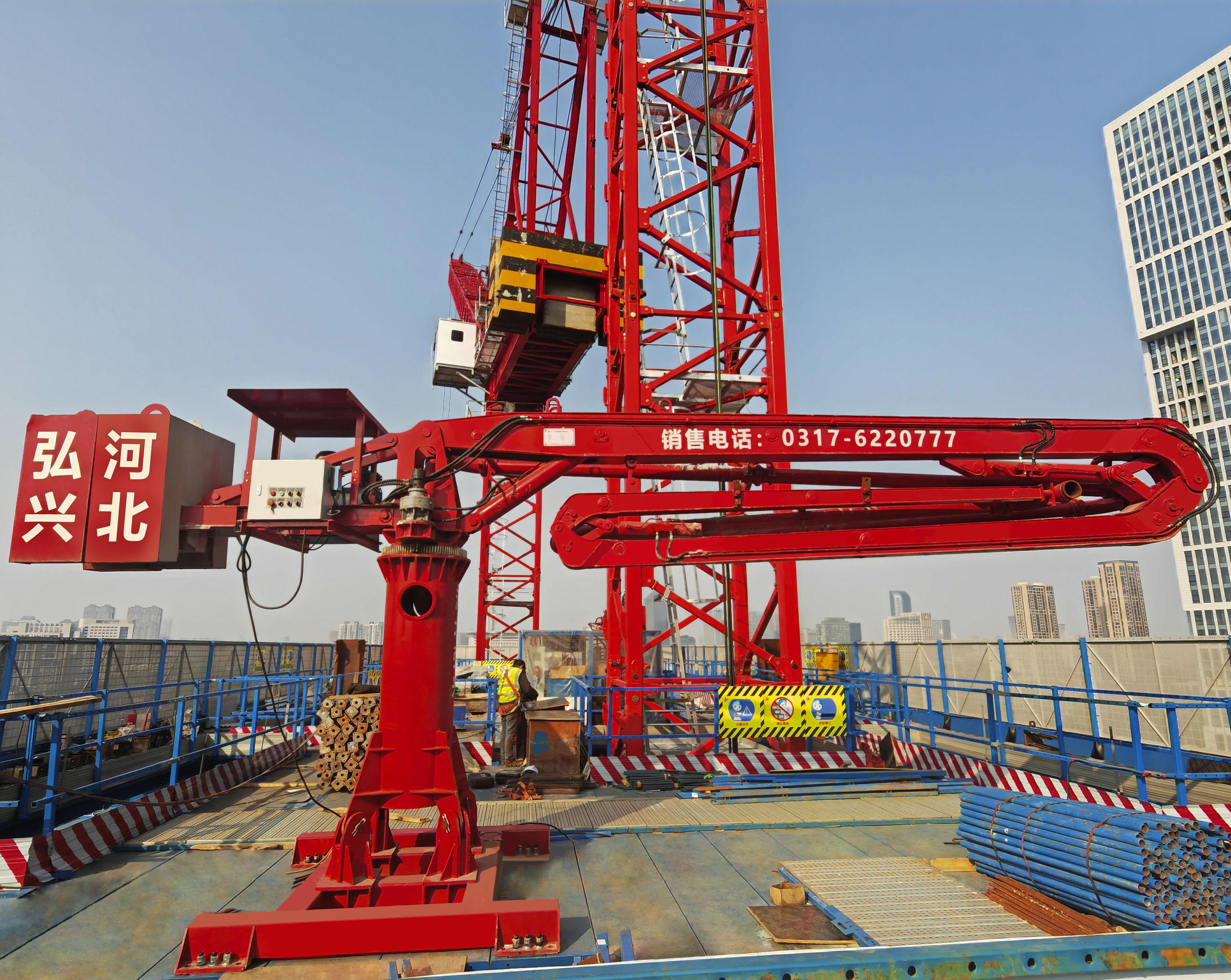 移动式液压布料机