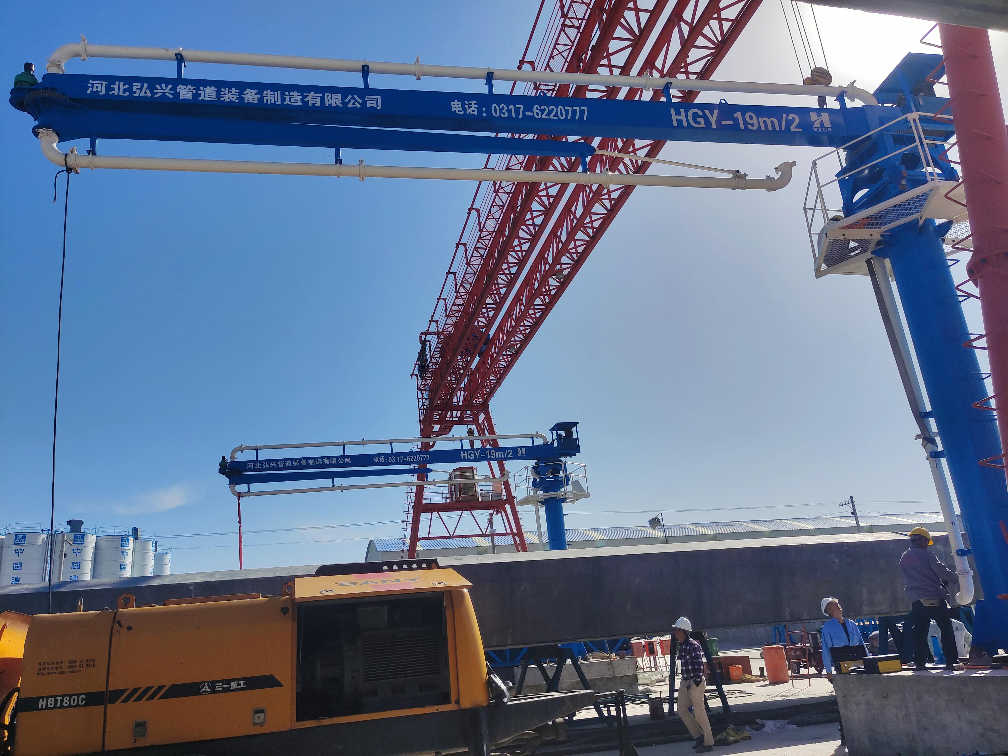 移动式液压布料机